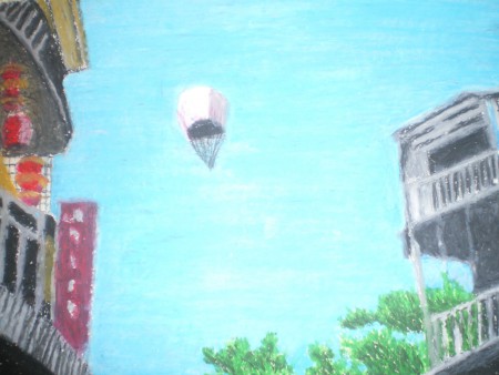 灯篭　祈り / 風景画